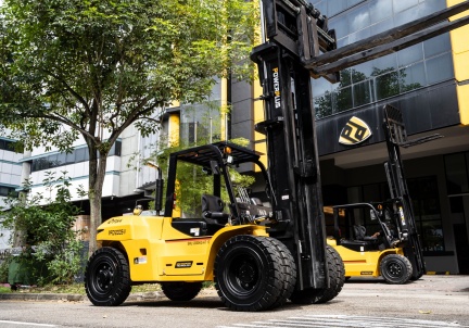 POWERPLUS SECURES ANOTHER CONTRACT TO SUPPLY FORKLIFT TO PSA IN TUAS MEGA PORT