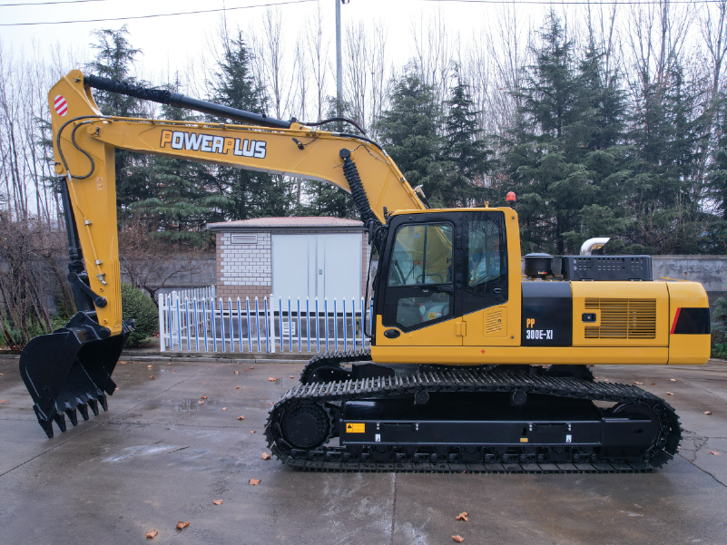 powerplus pp300e-xi crawler excavator