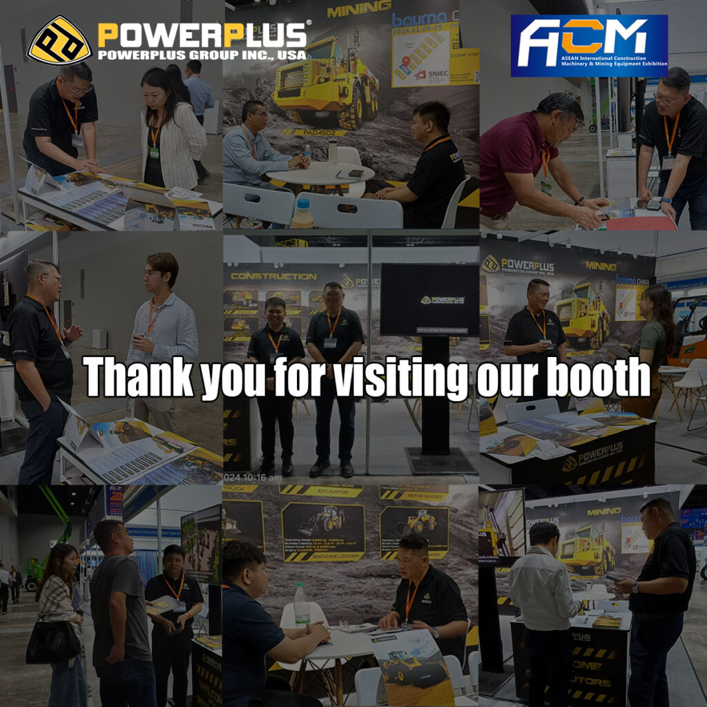 powerplus group thank you banner at acm 2024