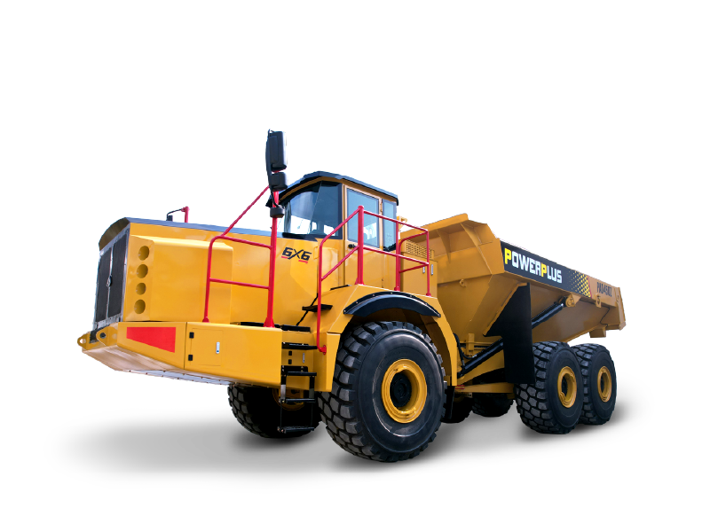 powerplus pad450z articulated dump truck adt hauler tipper