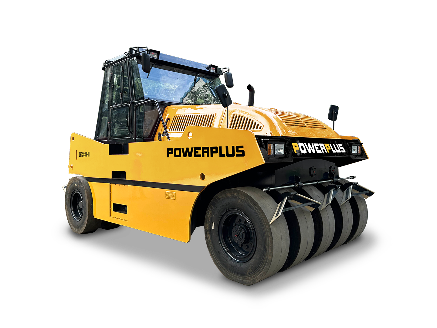 POWERPLUS CPT288H-III pneumatic tire tyre rolller compactor
