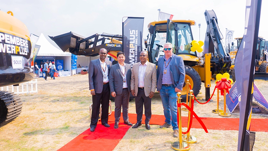 powerplus group usa with mining minister dr polite kambamura at minecon 2026