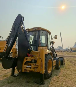powerplus tlb backhoe loader at minecon 2026
